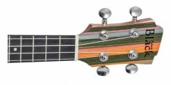 Adam Black ABUKS130 Soprano Ukulele Rainbow 7 Adam Black ABUKS130 Soprano Ukulele Rainbow -Guitar Parts Store adam black soprano ukulele rainbow headstock