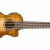 Breedlove Lu'au Concert Cutaway Electro-Acoustic Ukulele All-Myrtlewood Natural Shadow -Guitar Parts Store breedlove luau concert ukulele natural shadow ce myrtlewood myrtlewood front