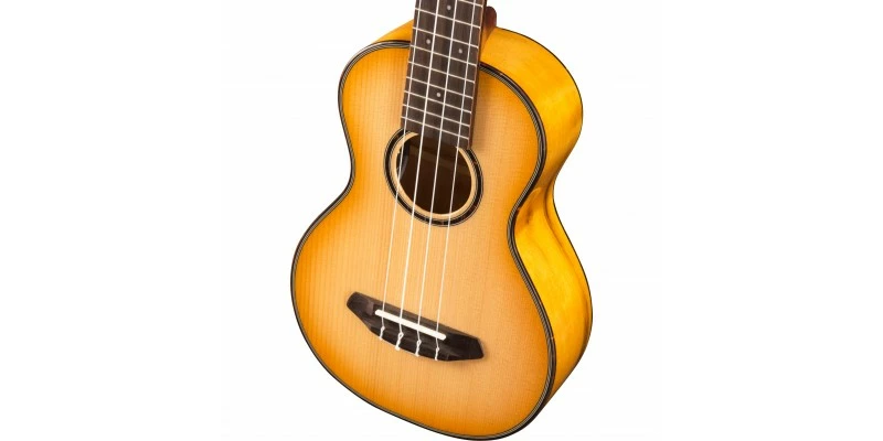 Breedlove Lu'au Concert Electro-Acoustic Ukulele Sitka-Myrtlewood Natural Shadow 4 Breedlove Lu'au Concert Electro-Acoustic Ukulele Sitka-Myrtlewood Natural Shadow - Image 2