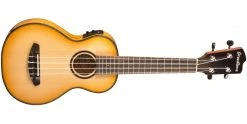 Breedlove Lu'au Concert Electro-Acoustic Ukulele Sitka-Myrtlewood Natural Shadow 10 Breedlove Lu'au Concert Electro-Acoustic Ukulele Sitka-Myrtlewood Natural Shadow -Guitar Parts Store breedlove luau concert ukulele natural shadow e sitka spruce myrtlewood front angle 2