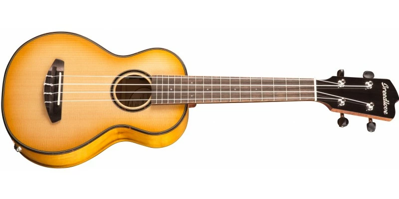 Breedlove Lu'au Concert Electro-Acoustic Ukulele Sitka-Myrtlewood Natural Shadow 6 Breedlove Lu'au Concert Electro-Acoustic Ukulele Sitka-Myrtlewood Natural Shadow - Image 4