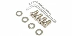 Duesenberg Les Trem II Chrome 9 Duesenberg Les Trem II Chrome -Guitar Parts Store duesenberg les trem ii chrome screws