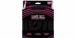 Ernie Ball Ultraflex 30 Foot Instrument Coiled Cable Black
