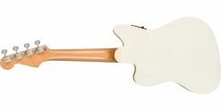 Fender Fullerton Jazzmaster Ukulele Olympic White 13 Fender Fullerton Jazzmaster Ukulele Olympic White -Guitar Parts Store fender fullerton jazzmaster ukulele olympic white back