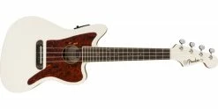 Fender Fullerton Jazzmaster Ukulele Olympic White