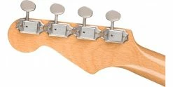 Fender Fullerton Strat Ukulele Black 15 Fender Fullerton Strat Ukulele Black -Guitar Parts Store fender fullerton strat uke black headstock back