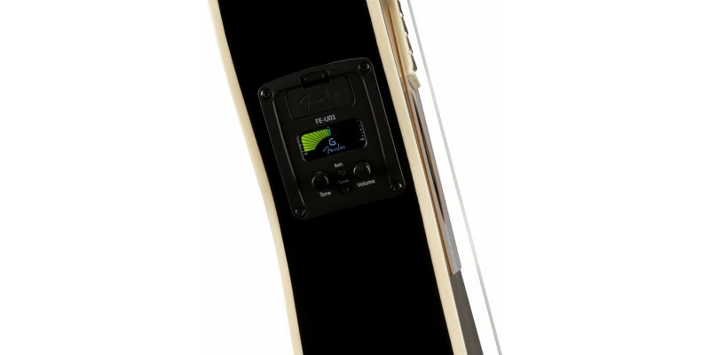 Fender Fullerton Tele Ukulele Black 6 Fender Fullerton Tele Ukulele Black - Image 4