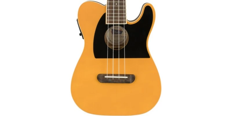 Fender Fullerton Tele Ukulele Butterscotch Blonde 3 Fender Fullerton Tele Ukulele Butterscotch Blonde - Image 2