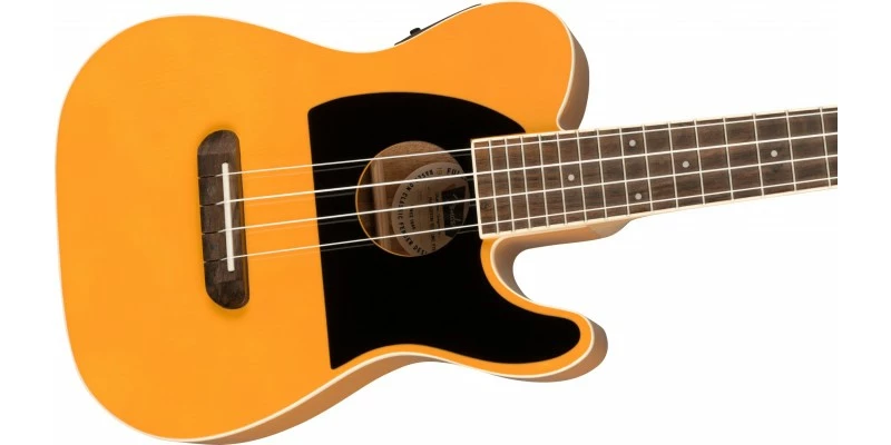 Fender Fullerton Tele Ukulele Butterscotch Blonde 4 Fender Fullerton Tele Ukulele Butterscotch Blonde - Image 3