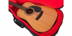 Gator GT-ACOUSTIC-BLK Transit Series Acoustic Guitar Gig Bag Charcoal -Guitar Parts Store gator transit series acoustic guitar bag gt acoustic blk inside