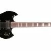 Guild S-100 Polara Black Electric Guitar -Guitar Parts Store guild s 100 polara black guitar