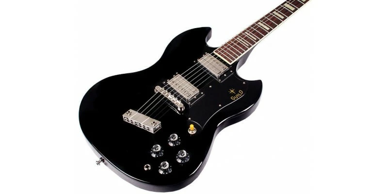 Guild S-100 Polara Black Electric Guitar 7 Guild S-100 Polara Black Electric Guitar - Image 5