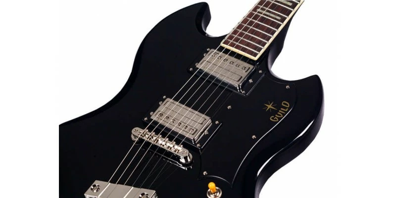 Guild S-100 Polara Black Electric Guitar 8 Guild S-100 Polara Black Electric Guitar - Image 6