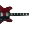 Hagstrom Tremar Viking Deluxe Wild Cherry Transparent