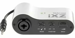 Tascam IXZ Mic & Guitar Interface For Apple IOS Devices