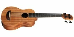 Kala Nomad Electro-Acoustic U-Bass 10 Kala Nomad Electro-Acoustic U-Bass -Guitar Parts Store kala u bass electro acoustic bass ukulele front angle 1