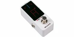 MOOER Baby Tuner Pedal MT1 5 MOOER Baby Tuner Pedal MT1 -Guitar Parts Store mooer baby tuner pedal angle