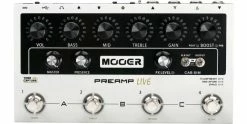 MOOER Preamp Live Guitar Preamp Pedal