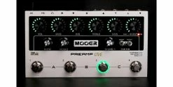 MOOER Preamp Live Guitar Preamp Pedal -Guitar Parts Store mooer preamp live front on