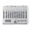 MXR M108S 10 Band EQ Pedal Silver 1 MXR M108S 10 Band EQ Pedal Silver -Guitar Parts Store mxr m108s 10 band eq