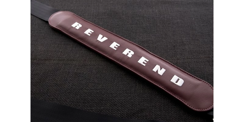 Reverend Padded Guitar Strap Medieval Red 4 Reverend Padded Guitar Strap Medieval Red - Image 2