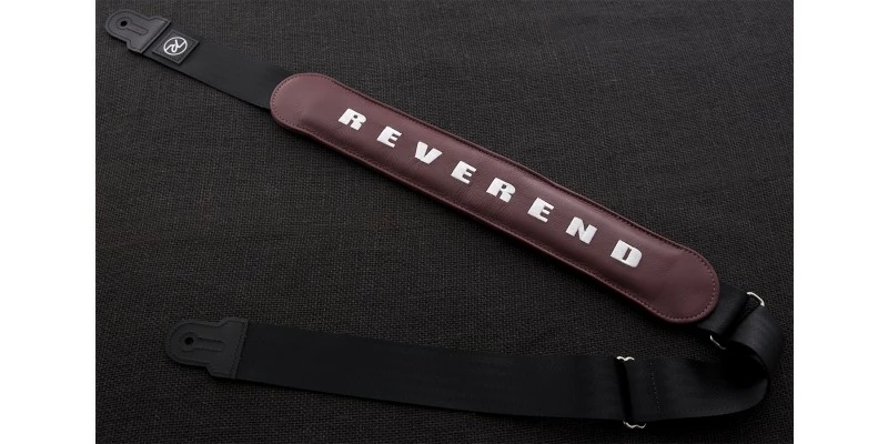 Reverend Padded Guitar Strap Medieval Red 3 Reverend Padded Guitar Strap Medieval Red