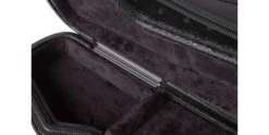 TRIC Deluxe Classical Folk Concert Hall Black Guitar Case -Guitar Parts Store seagull tric interior close 1