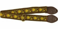 Souldier Custom Hendrix Guitar Strap Maize/Nutmeg