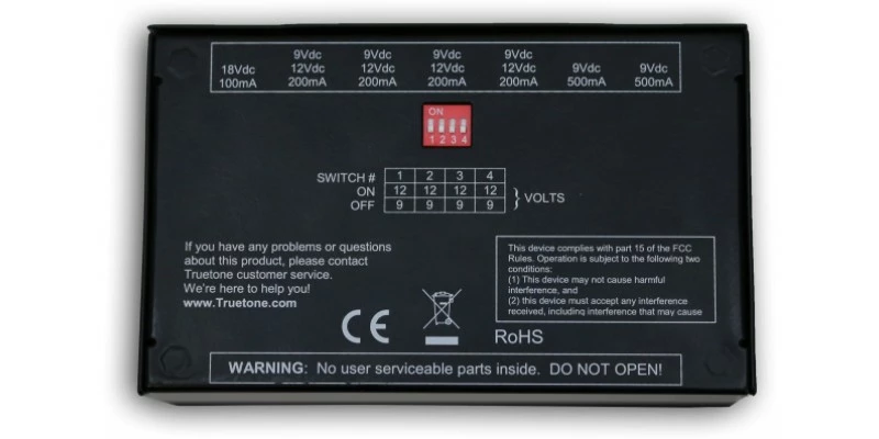 Truetone 1 SPOT Pro CS7 Guitar Effects Power Supply 5 Truetone 1 SPOT Pro CS7 Guitar Effects Power Supply - Image 3