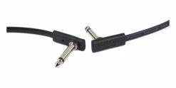 Warwick RockBoard Flat Patch Cable 10cm Black -Guitar Parts Store warwick rockboard flat patch cable 10cm black plugs