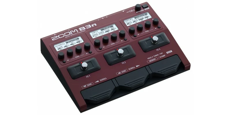 Zoom B3n Bass Multi Effects Pedal 5 Zoom B3n Bass Multi Effects Pedal - Image 3
