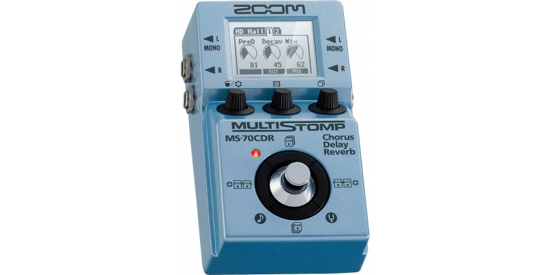 Zoom MS-70CDR MultiStomp Chorus, Delay, Reverb Pedal 4 Zoom MS-70CDR MultiStomp Chorus, Delay, Reverb Pedal - Image 2