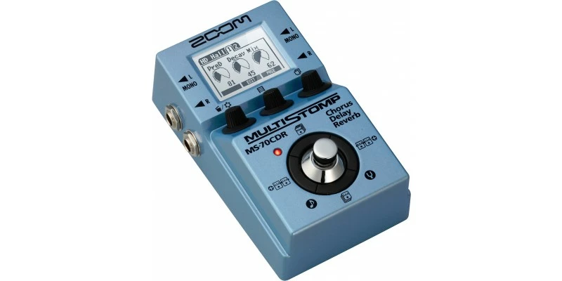 Zoom MS-70CDR MultiStomp Chorus, Delay, Reverb Pedal 5 Zoom MS-70CDR MultiStomp Chorus, Delay, Reverb Pedal - Image 3