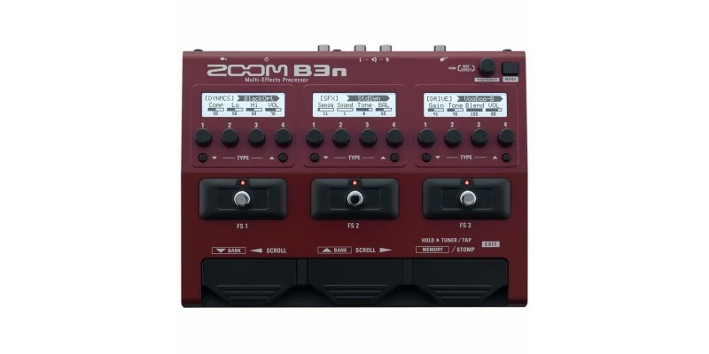 Zoom B3n Bass Multi Effects Pedal 3 Zoom B3n Bass Multi Effects Pedal