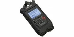 Zoom H4n Pro Black Handy Recorder -Guitar Parts Store zoom h4n pro black slant